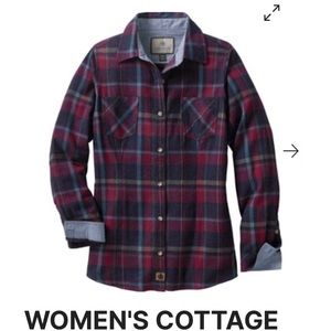 Legendary white tails flannel